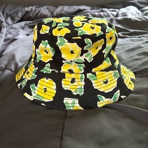 Reversible Floral Bucket Hat
